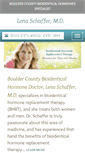 Mobile Screenshot of bouldercountybioidentical.com